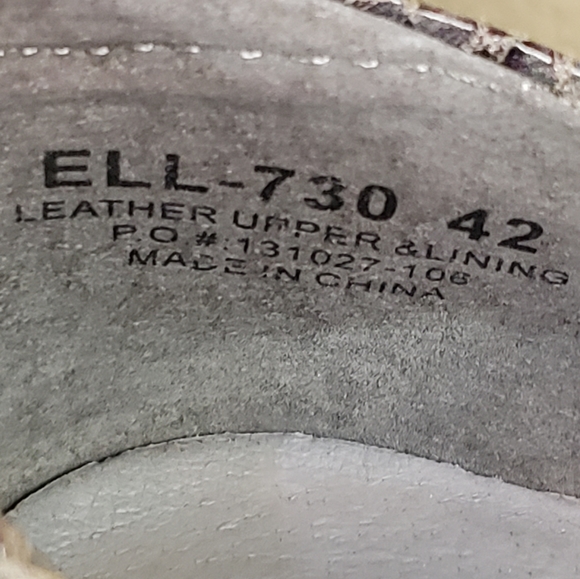 Alegria Ella Onyx Snake Mary Jane Shoe - Picture 3 of 5